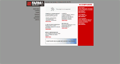 Desktop Screenshot of farmaacademia.com.br