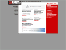 Tablet Screenshot of farmaacademia.com.br